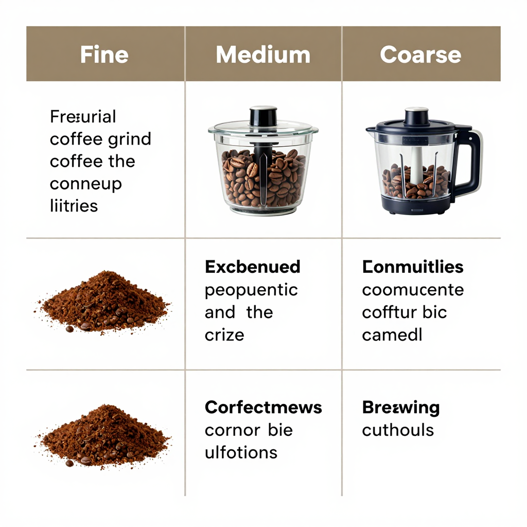 Coffee Grind Sizes Comparison