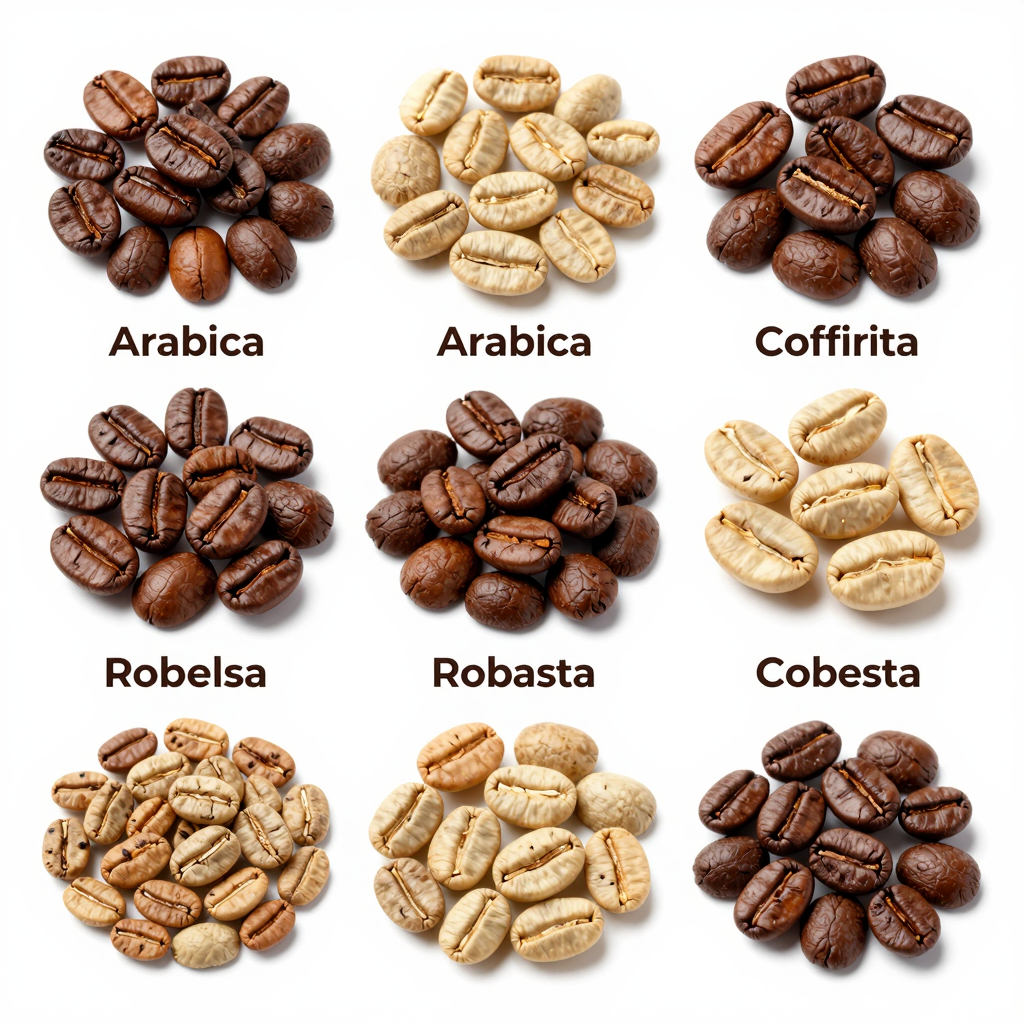 Various Coffee Beans